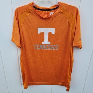 Russell Tennessee Univ Volunteers Orange Short Sleeve Tee Shirt Adult Medium